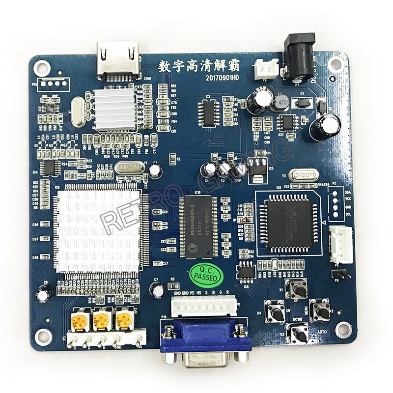Arcade Vending Machine - CGA TO HDMI Convertor RGBS /