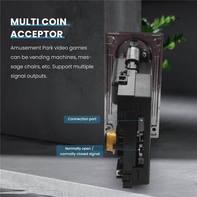 Multi Coin Acceptor Electronic - Arcade Ticket Machine ulasan dan harga