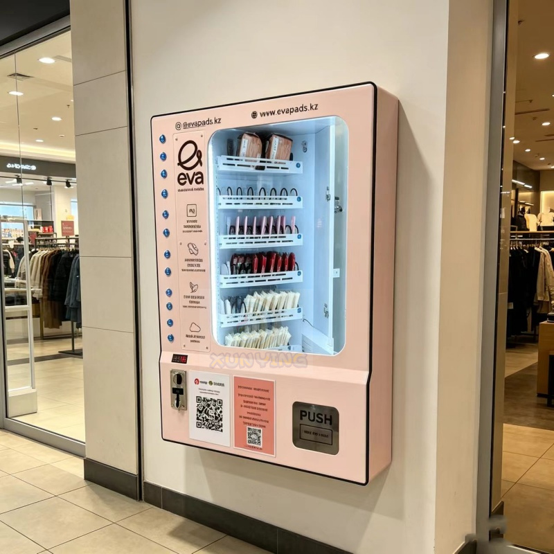 Sanitary Napkin Vending Machin - Vending Machine Qr Code ulasan dan harga