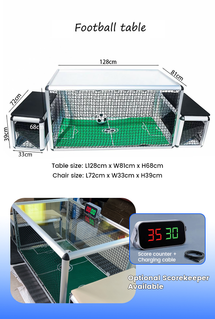 Commercial Indoor Football Soc - Arcade Ticket Machine ulasan dan harga