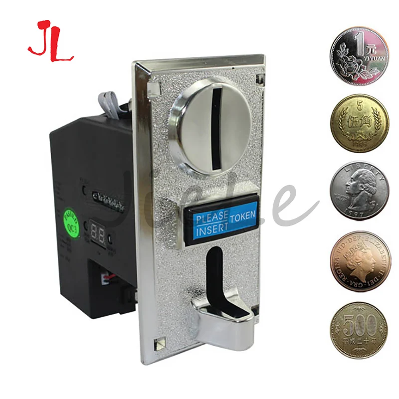Multi Coin Acceptor Electronic - Arcade Ticket Machine ulasan dan harga