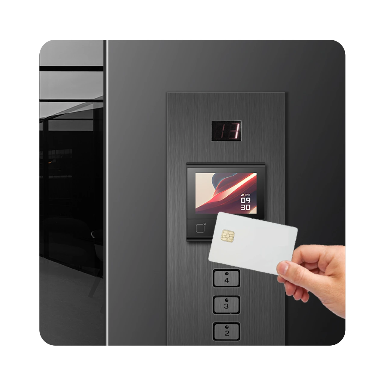 DW200 Ethernet Access Control  - Nfc Card Reader Vending ulasan dan harga