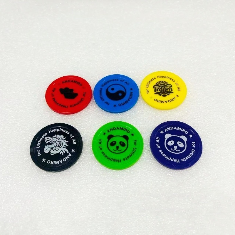 500pcs Custom Plastic Token Co - Arcade Ticket Machine ulasan dan harga